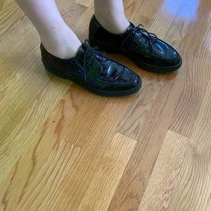 Paul Green Dancer Patent Leather Oxford Loafers
